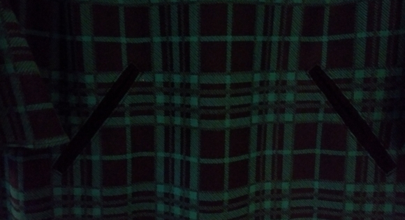 Tahari Plaid Fall/Winter Dress with Bell Sleeves - Picture 3 of 12